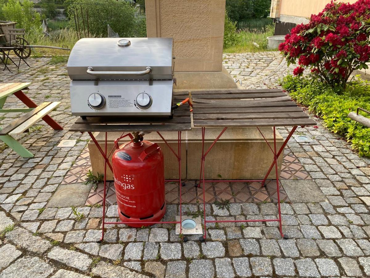 Ferienwohnung Penzlin Im Rittergut Leppersdorf Bei Dresden Wachau Buitenkant foto